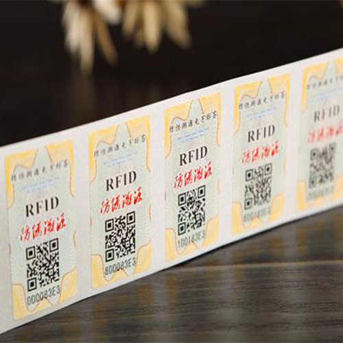 HF hologram security sticker RFID passive label